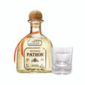 Patron Reposado 750ml + FREE Tequila Glass