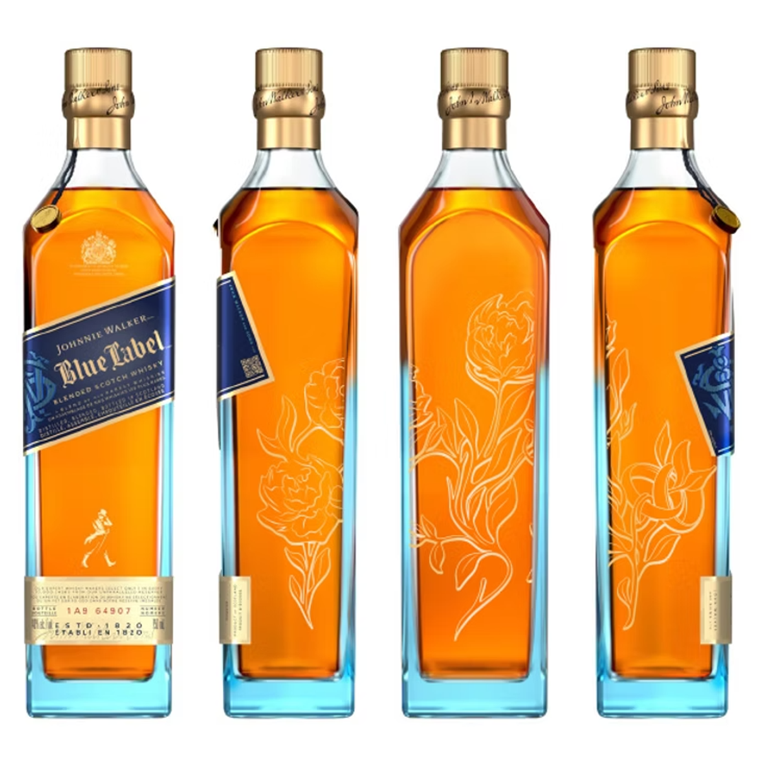 Johnnie Walker Blue Label 750ml with FREE Customized Bottle and Box Engraving P1