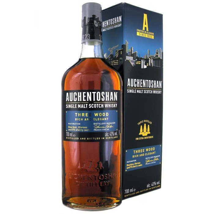 Auchentoshan Three Wood 700 ml
