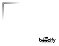 Boozify Black Classic Note Card with Sticker & Envelope (3.5 X 4.5")