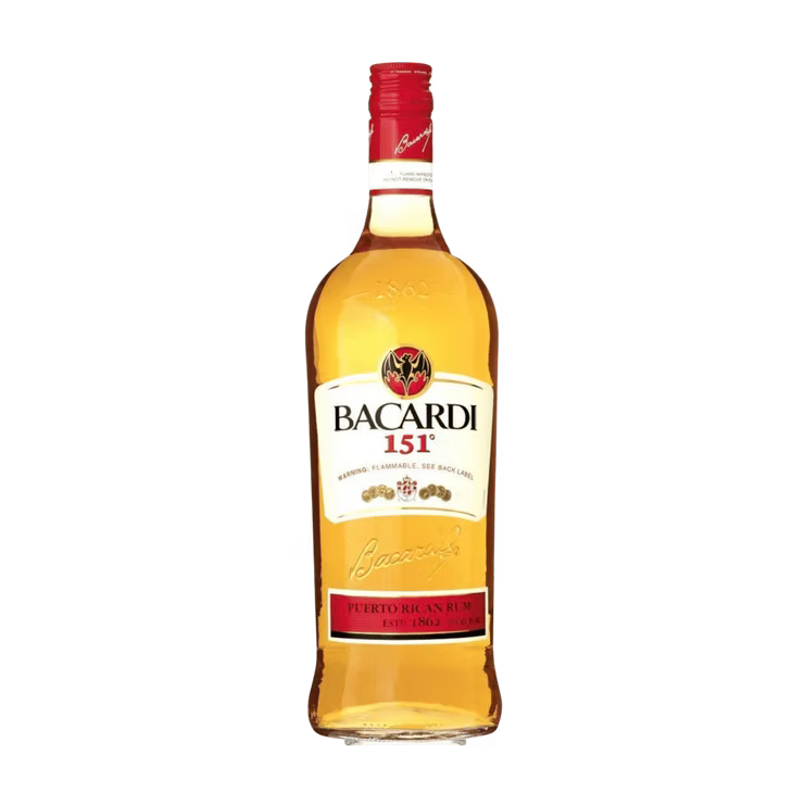 Bacardi 151 Gold Rum 750 ml