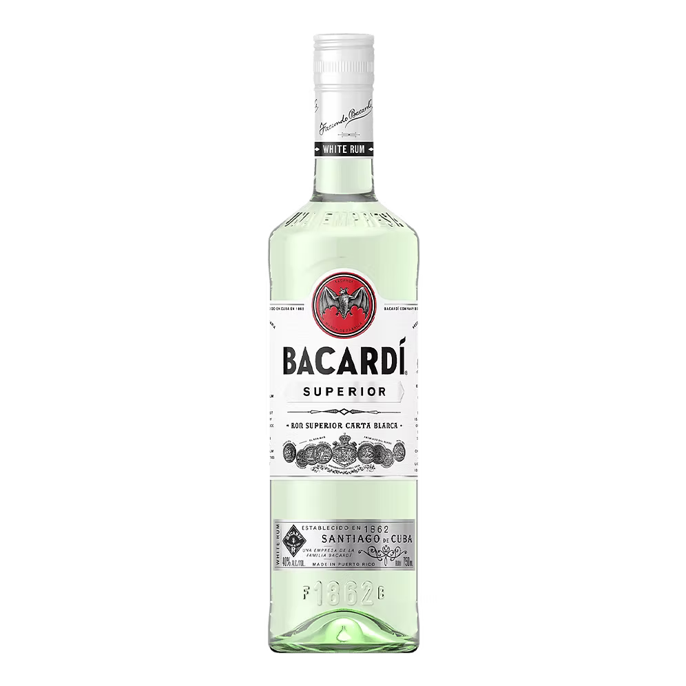 Bacardi Carta Blanca Superior White Rum 750ml