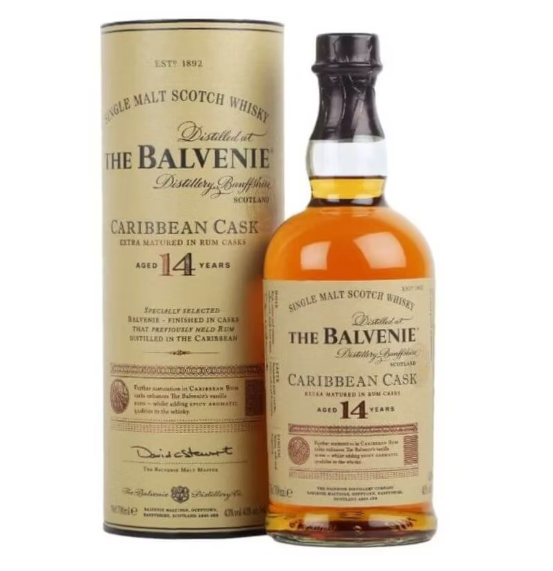 Balvenie 14 YO Caribbean Cask 700 ml