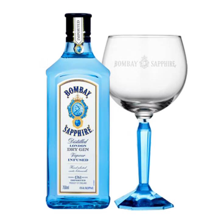 Bombay Sapphire 750ml+ Balloon Glass