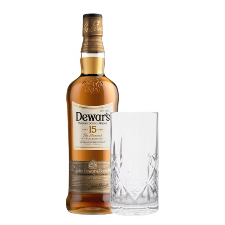 Dewar's 15YO 1 L with FREE Highball Glass