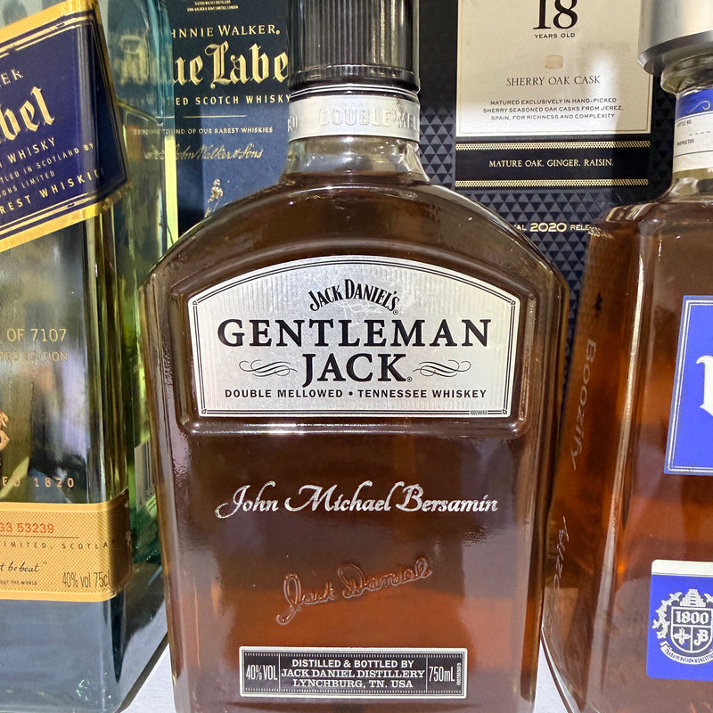 Gentleman's Jack Name Engraving
