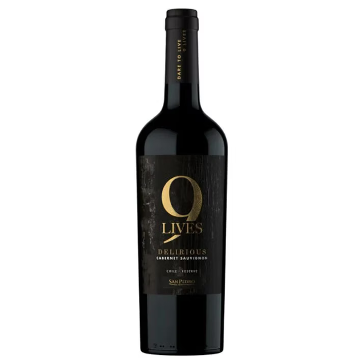 Gato Negro Nine Lives Cabernet Sauvignon  750 ml