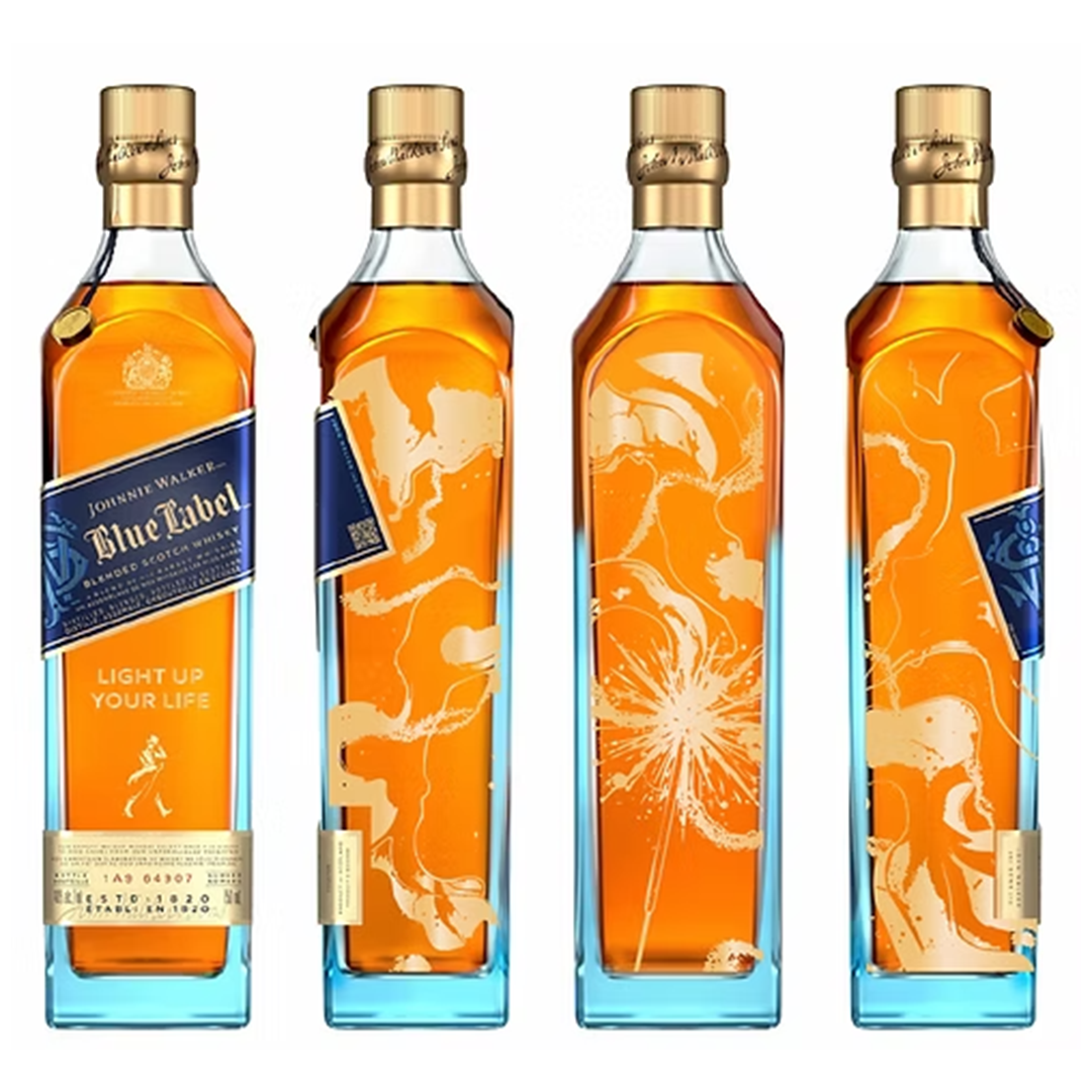 Johnnie Walker Blue Label 750ml with FREE Customized Bottle and Box Engraving P2