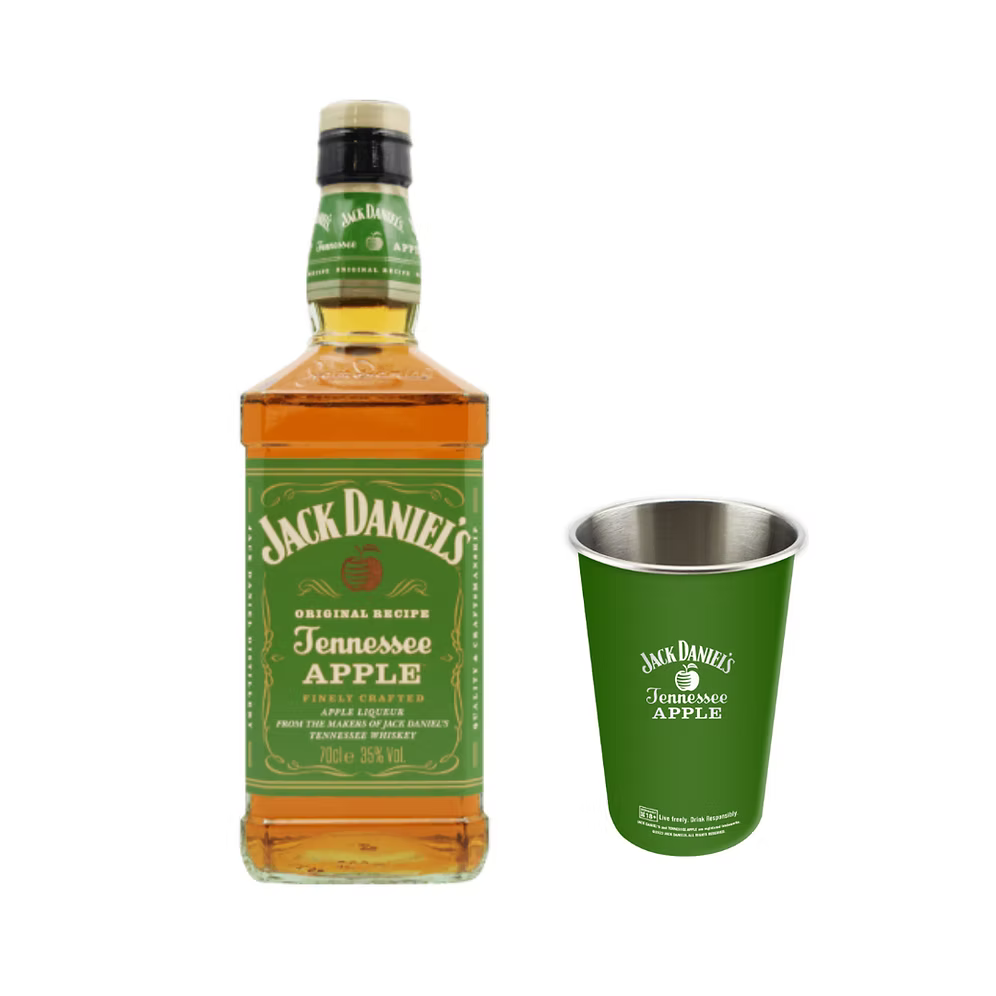 Jack Daniel’s Apple 700ml with FREE Tin Cup