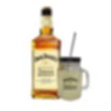 Jack Daniel’s Honey 700ml with FREE Mason Jar (with Lid & Stainless Straw)