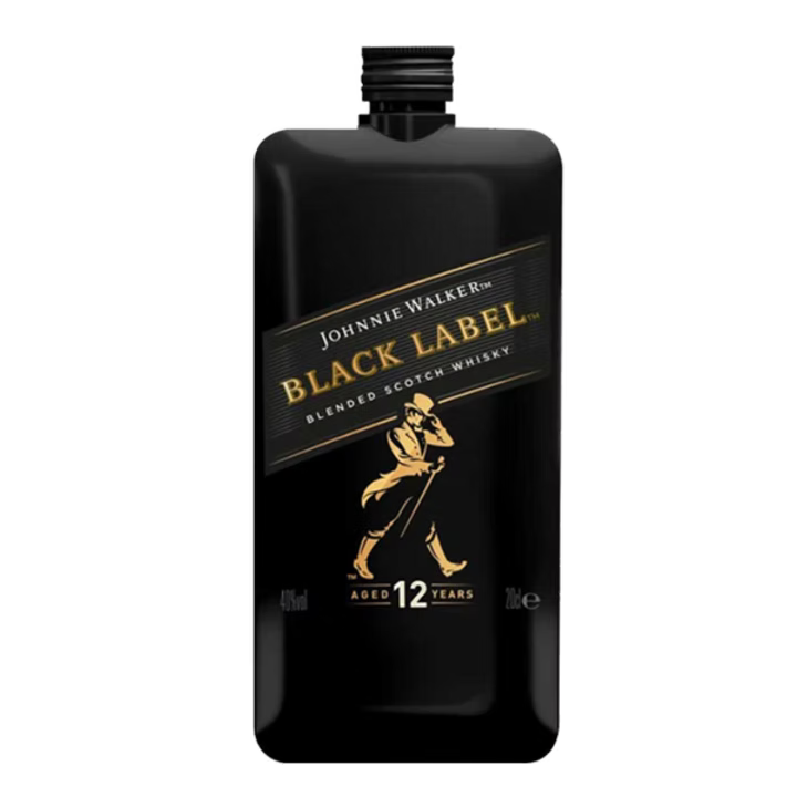 Johnnie Walker Black Label Pocket Scotch 200ml