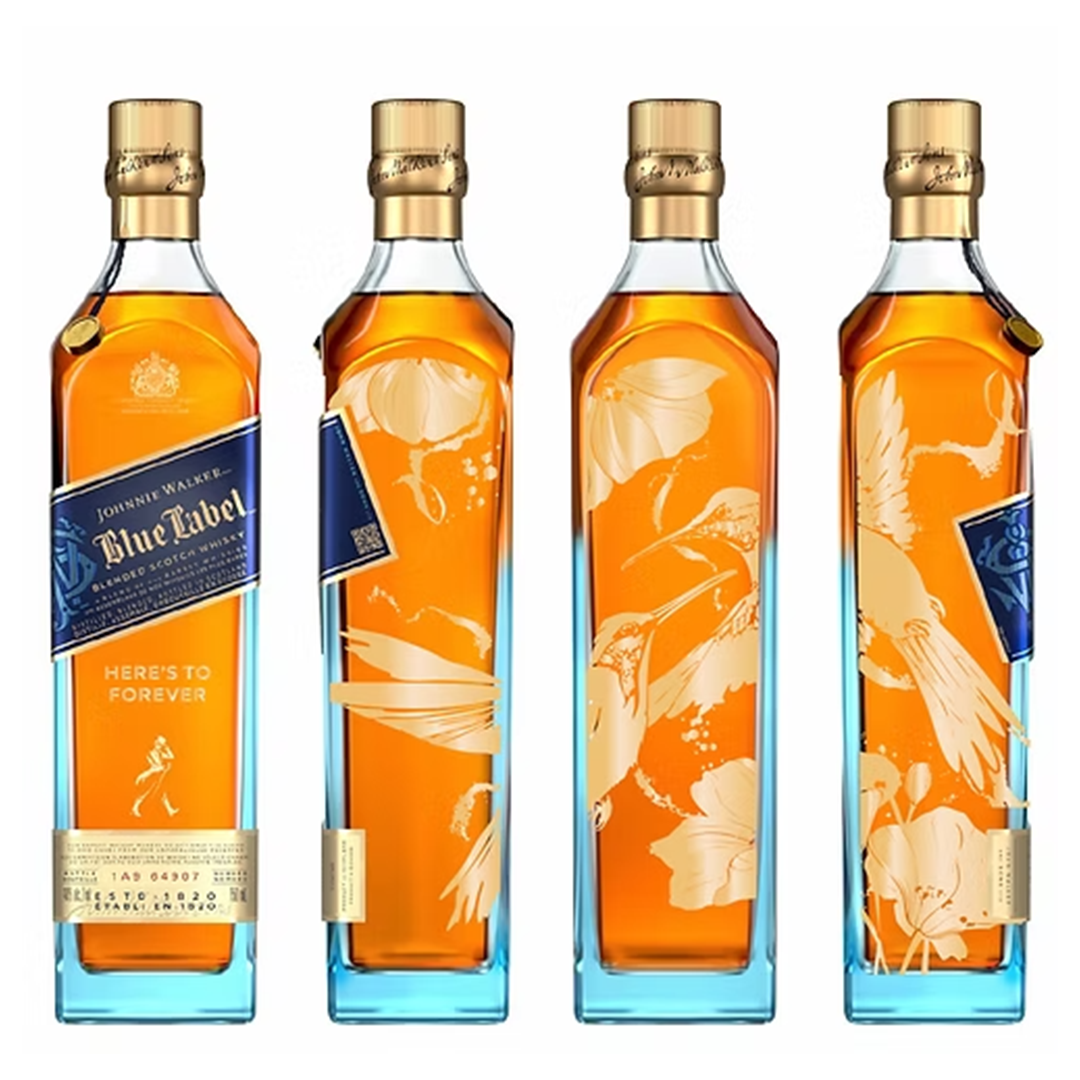 Johnnie Walker Blue Label 750ml with FREE Customized Bottle and Box Engraving P1