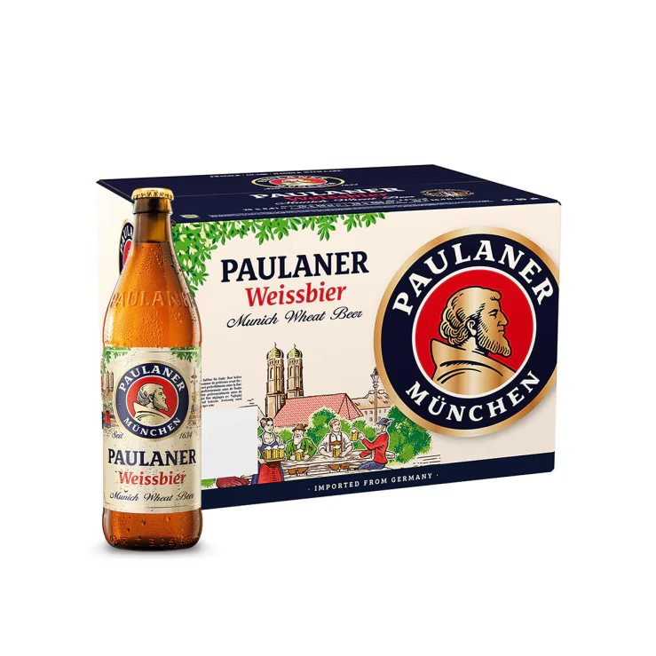 Paulaner Hefe Weisbier Bottle 330 ml / 24 Bottles