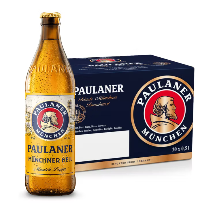 Paulaner Original Munchner Hell Bottle 500 ml / 20 Bottles