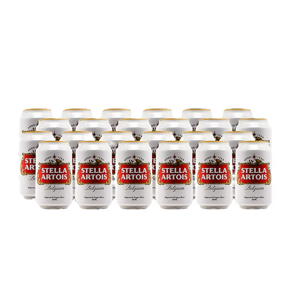 Stella Artois in Can 330 ml /24 Cans