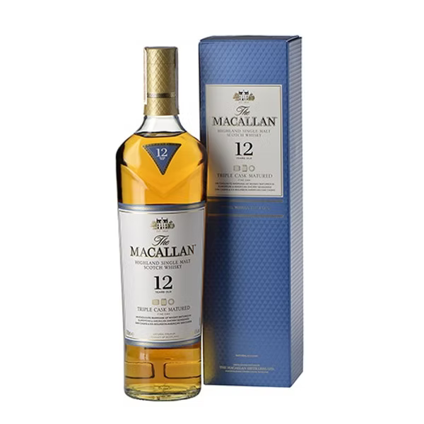 The Macallan 12 YO Triple Cask fine Oak 700 ml