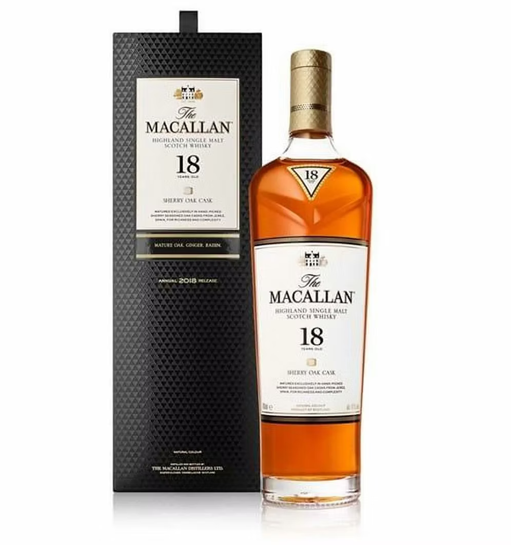 The Macallan 18 YO Sherry Oak 700 ml